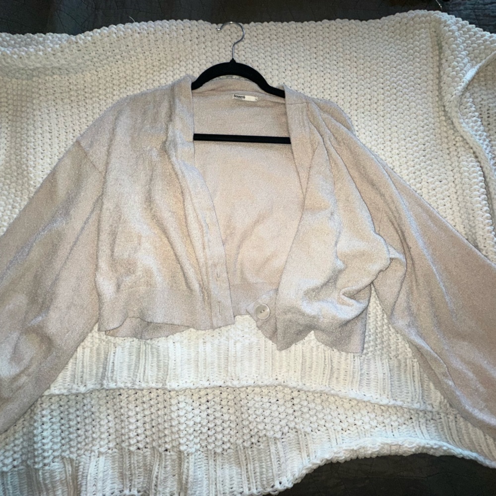 HOUSE OF CB CREAM CARDIGAN